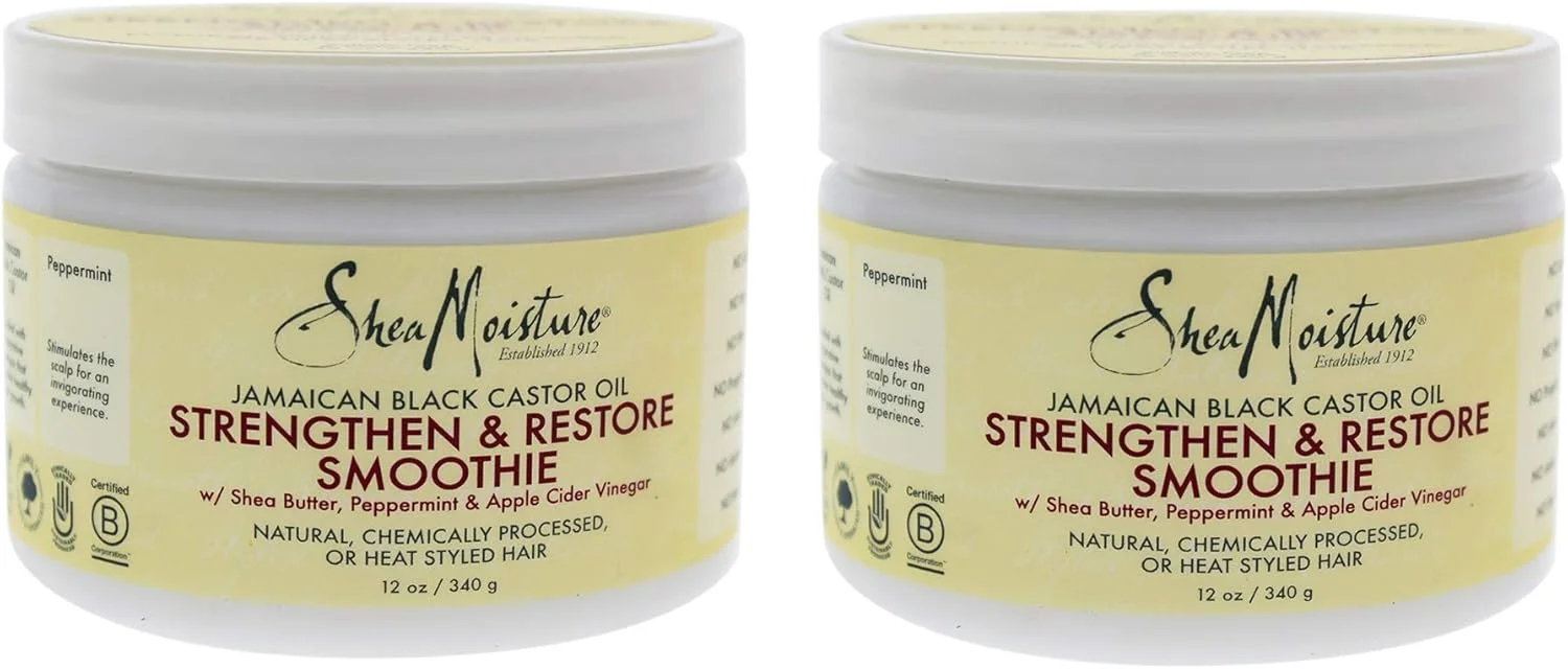 کرم حالت دهنده مو شی مویسچر روغن کرچک سیاه جامائیکایی تقویت کننده و ترمیم کننده، 340 گرم، مناسب برای آقایان و بانوان