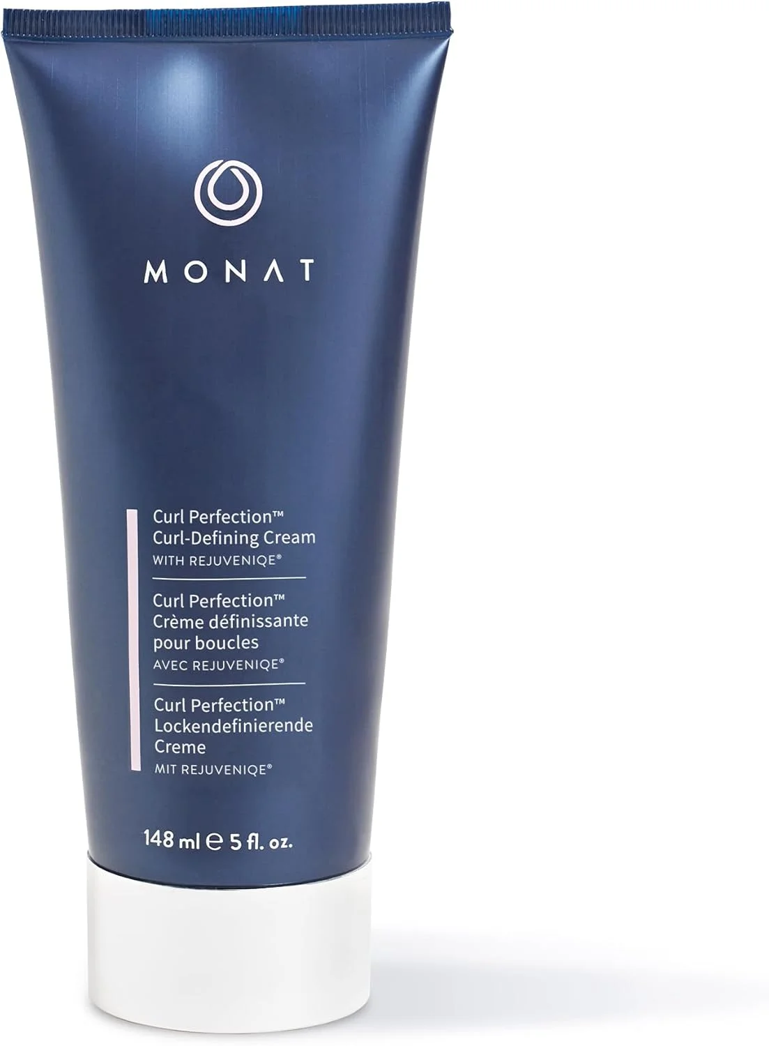 کرم حالت دهنده موی فر MONAT Curl Perfection™، غنی شده با Rejuvenique®، کرم حالت دهنده و مرطوب کننده مو - فر های نرم، خوش حالت و پر حجم برای موهای موج دار و فر - 148 میلی لیتر