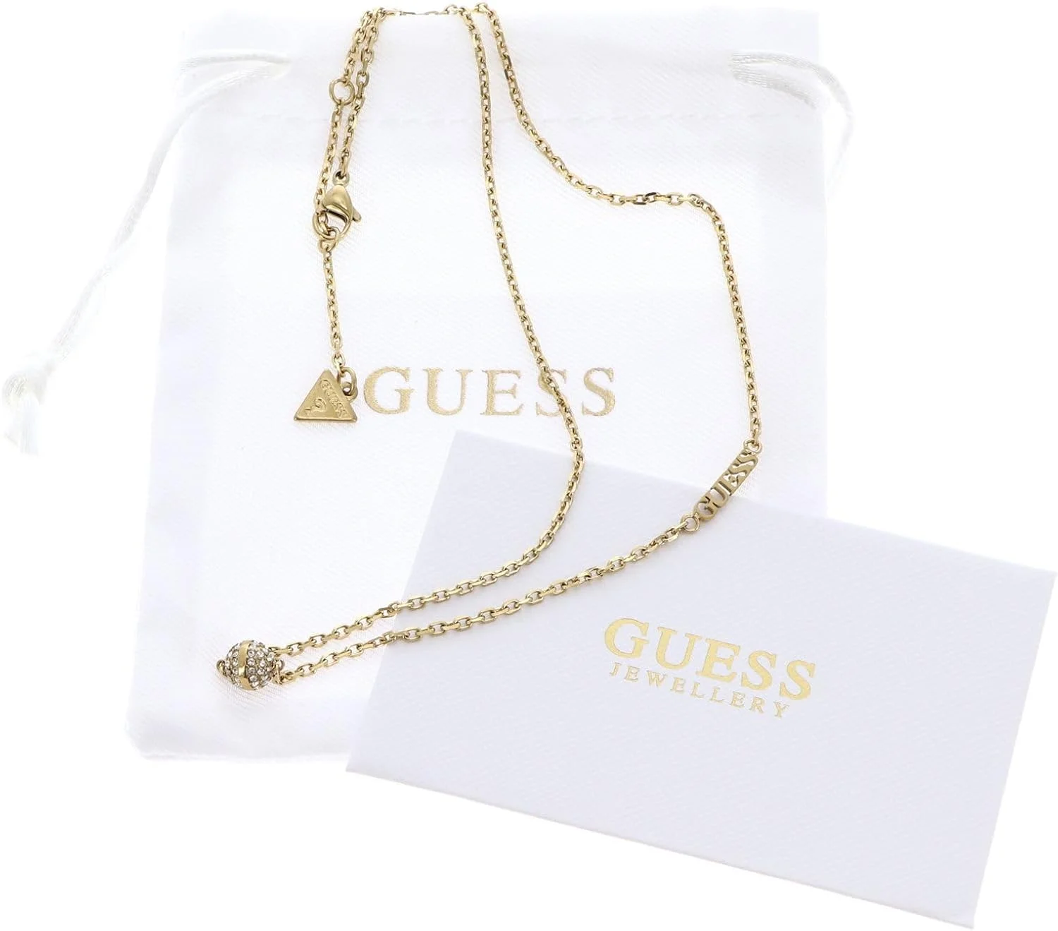 گردنبند زنانه گس کالیپسو، استیل ضد زنگ، کریستال، سایز تک گردنبند زنانه گس کالیپسو، استیل ضد زنگ، کریستال، سایز تک