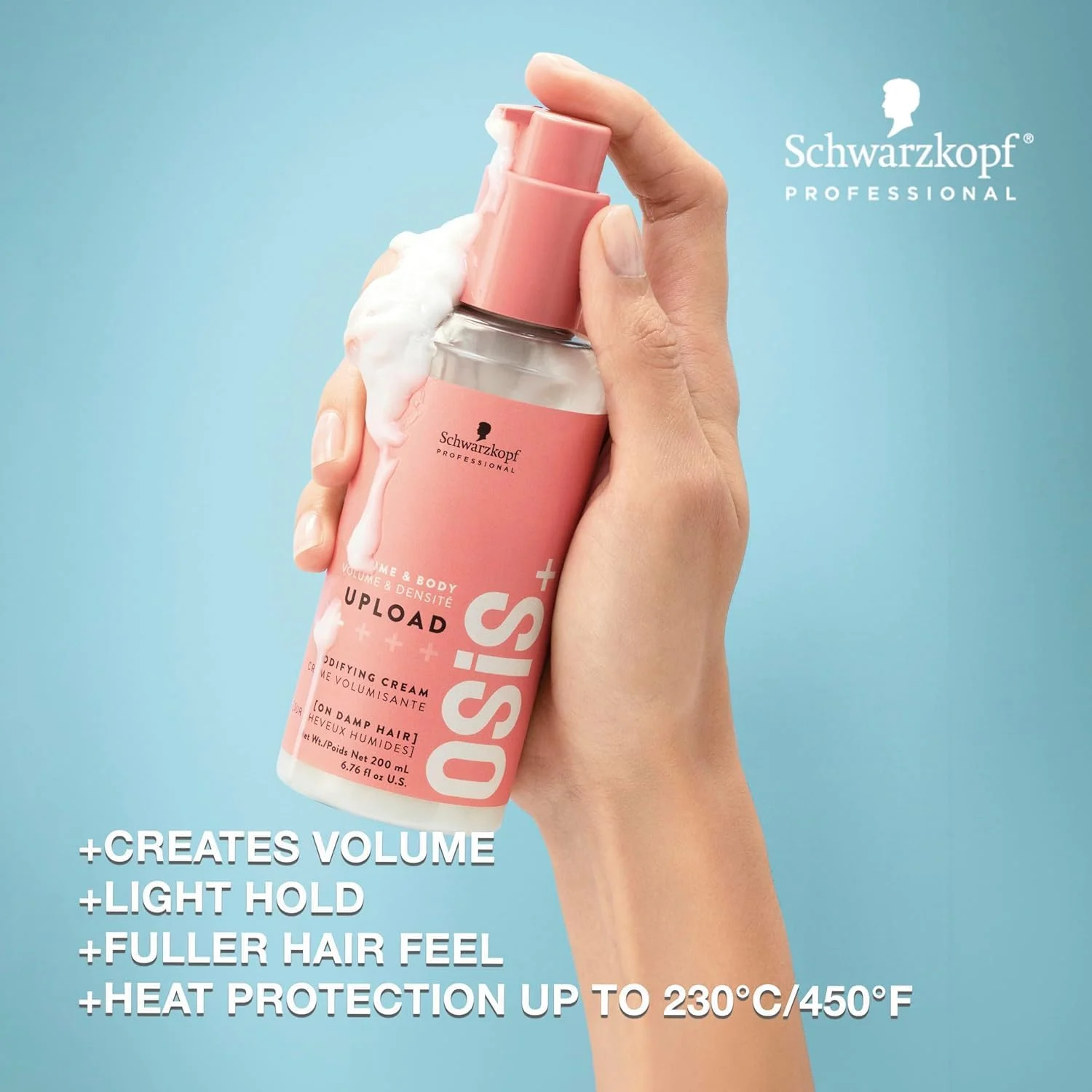 کرم حجم دهنده مو شوارتسکف اوسیس پلاس آپلود ۲۰۰ میلی لیتر