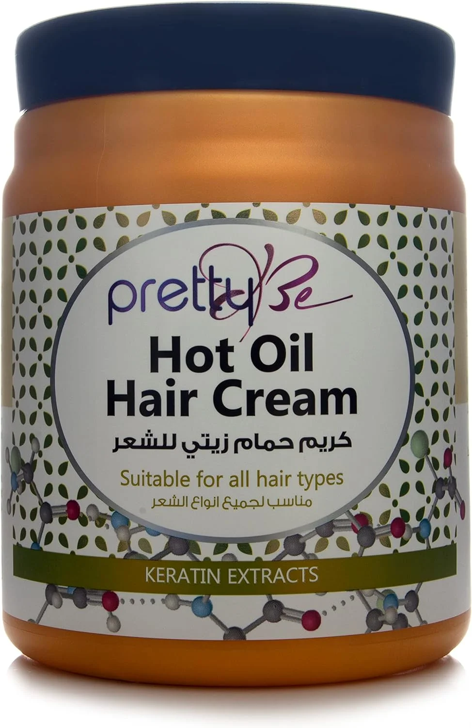 کرم مو روغن داغ پریتی بی حاوی عصاره کراتین، مناسب برای انواع مو - ۱۰۰۰ میلی لیتر کرم مو روغن داغ پریتی بی حاوی عصاره کراتین، مناسب برای انواع مو - ۱۰۰۰ میلی لیتر