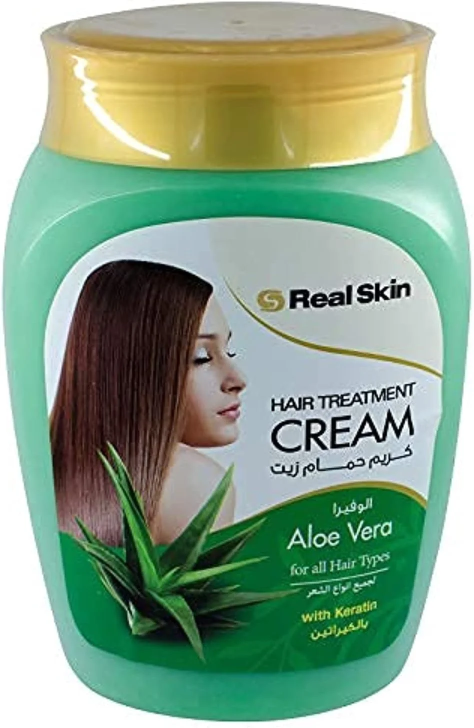 کرم درمان مو حاوی آلوئه ورا ریل اسکین، ۱۰۰۰ میلی لیتر