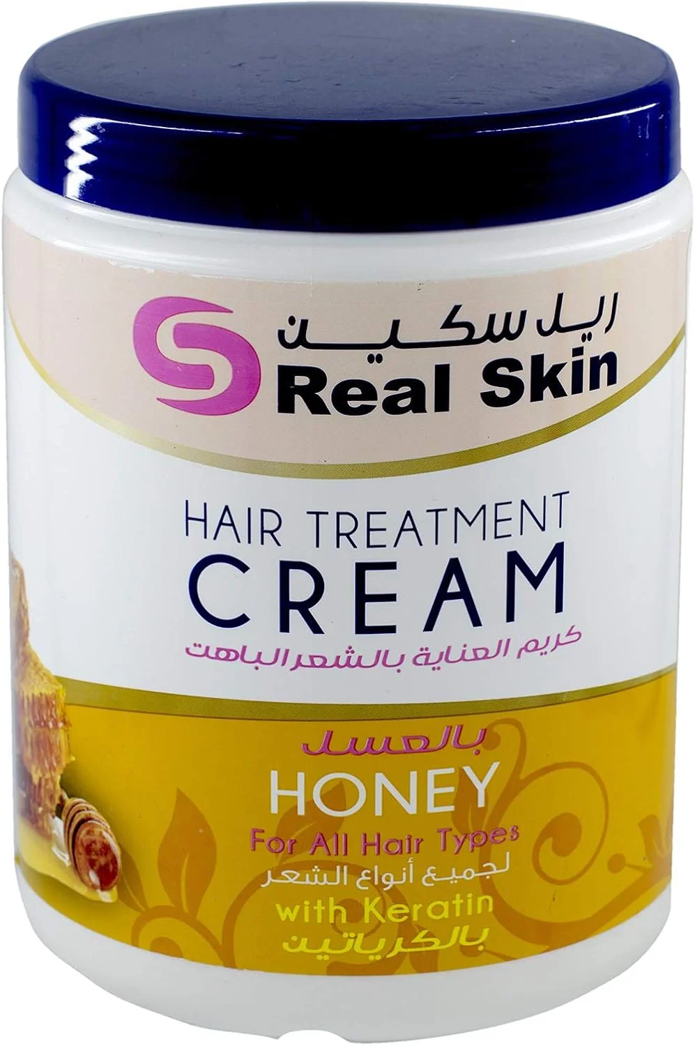 کرم درمان مو حاوی عسل ریل اسکین، ۱۰۰۰ میلی لیتر کرم درمان مو حاوی عسل ریل اسکین، ۱۰۰۰ میلی لیتر