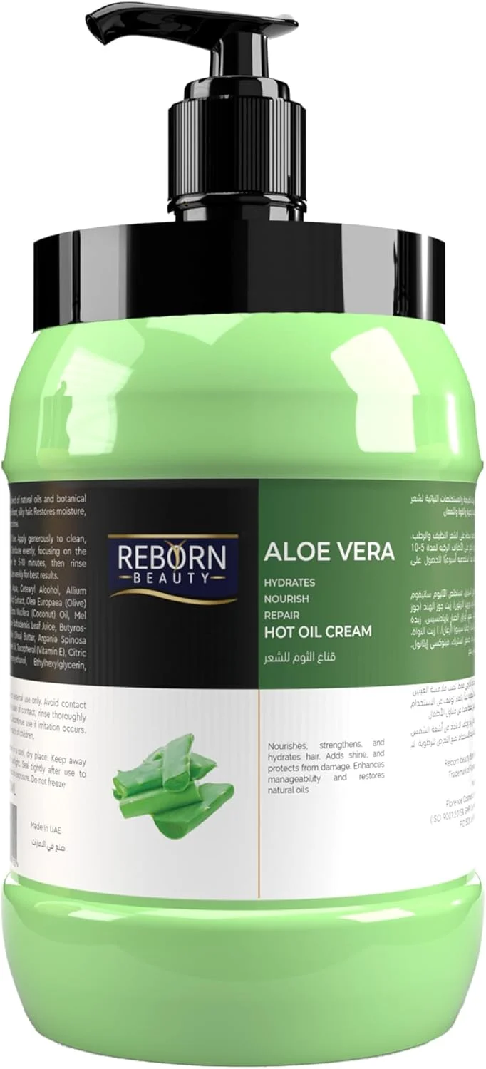 کرم روغن گرم احیا کننده مو حاوی عصاره آلوئه ورا ۲ لیتری