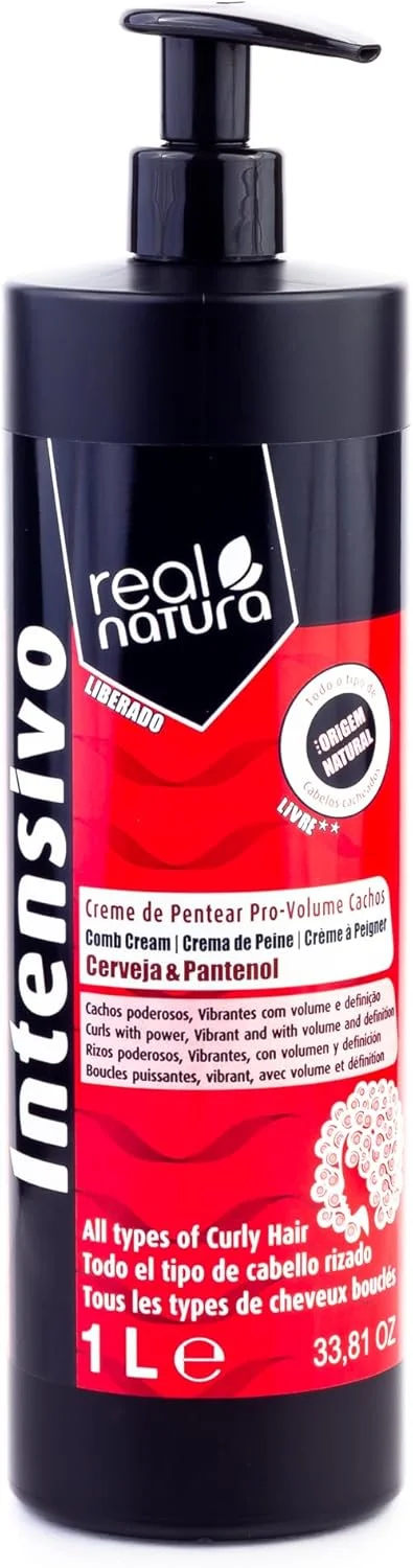 کرم فر کننده مو رئال ناتورا پرو-حجم 1 لیتری - مناسب برای آقایان و بانوان - مراقبت ویژه برای فرهای حجیم کرم فر کننده مو رئال ناتورا پرو-حجم 1 لیتری - مناسب برای آقایان و بانوان - مراقبت ویژه برای فرهای حجیم