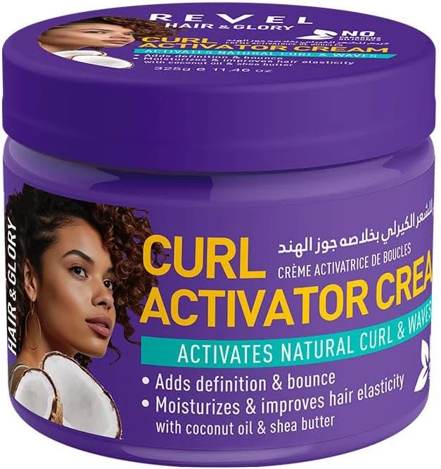 کرم فعال کننده فر مو ریول مدل Hair & Glory بنفش 325 گرم، حاوی روغن نارگیل و شی باتر، سبک و بدون ایجاد چسبندگی، مناسب برای آقایان و بانوان کرم فعال کننده فر مو ریول مدل Hair & Glory بنفش 325 گرم، حاوی روغن نارگیل و شی باتر، سبک و بدون ایجاد چسبندگی، مناسب برای آقایان و بانوان