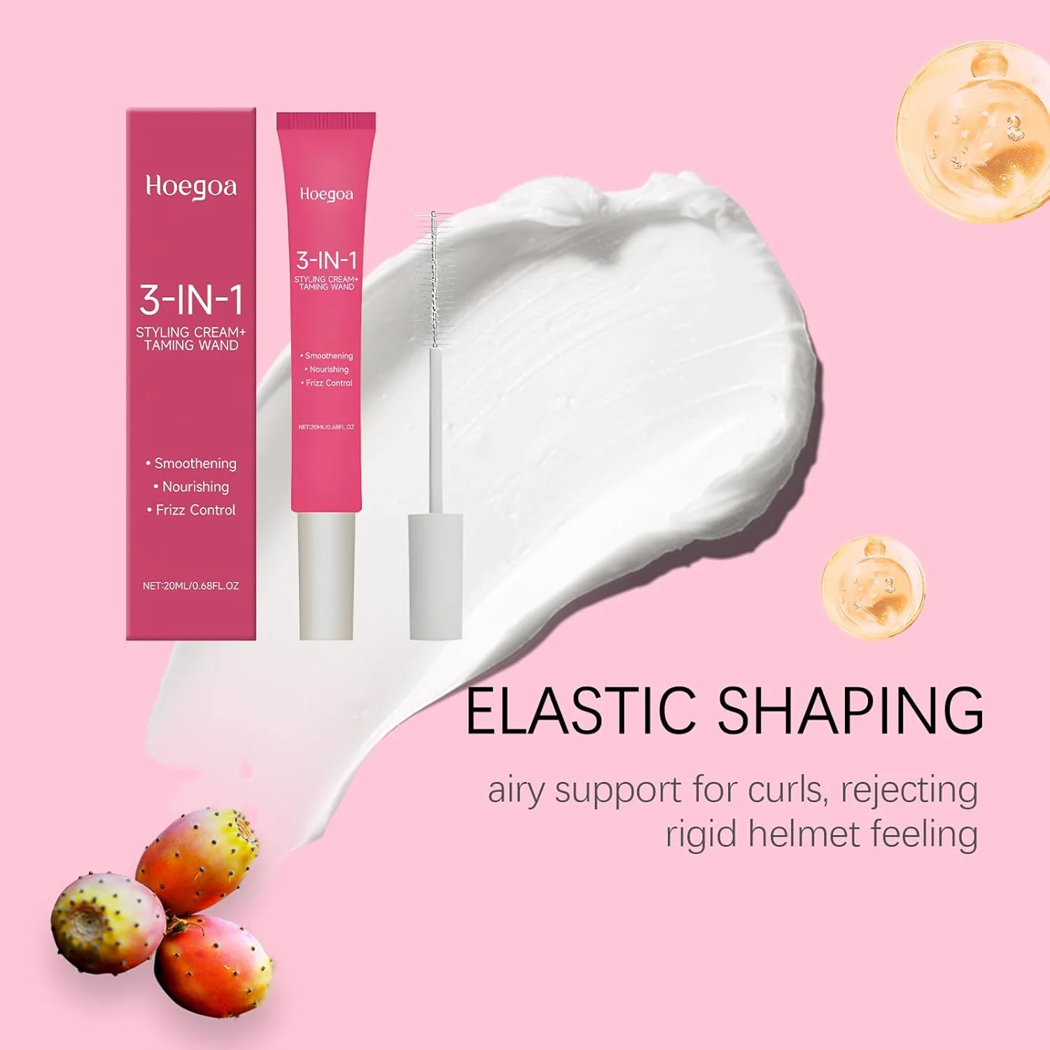 کرم حالت دهنده 3 در 1 و استیک صاف کننده، وز و موخوره را از بین می برد، حالت و درخشش ماندگار به مو می بخشد، فرمول سبک، از بین برنده پرزهای مو برای داشتن موهایی صاف و صیقلی در هر زمان و هر مکان