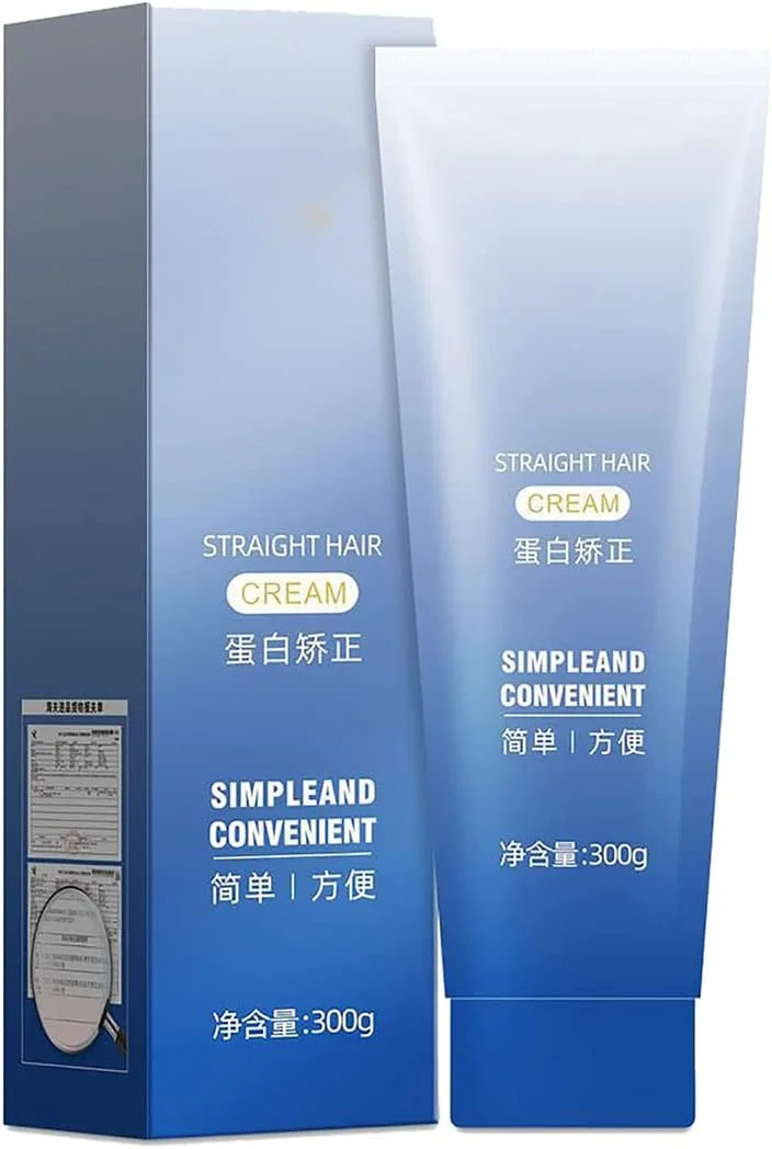 کرم صاف کننده مو، کرم صاف کننده مو برای آقایان و بانوان، کرم صاف کننده مو برای موهای فر، بدون نیاز به گیره یا صاف کردن (1 عدد) کرم صاف کننده مو، کرم صاف کننده مو برای آقایان و بانوان، کرم صاف کننده مو برای موهای فر، بدون نیاز به گیره یا صاف کردن (1 عدد)