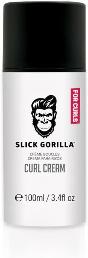 کرم فر کننده مو Slick Gorilla، کرم سبک برای حالت دادن به فرها، بدون وز، بدون موخوره، محصولات حالت دهنده موهای موج دار و فر، 100 میلی لیتر کرم فر کننده مو Slick Gorilla، کرم سبک برای حالت دادن به فرها، بدون وز، بدون موخوره، محصولات حالت دهنده موهای موج دار و فر، 100 میلی لیتر