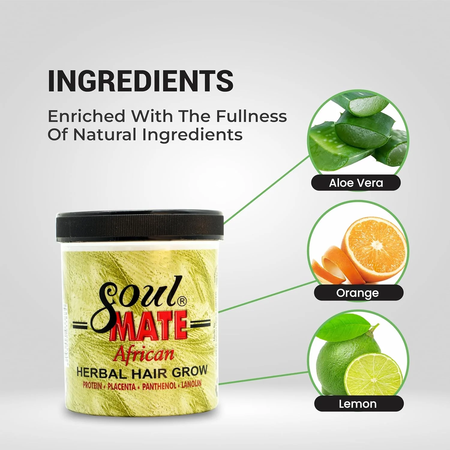 کرم تقویت کننده موی گیاهی آفریقایی سول میت، 370 گرم | پماد مرطوب کننده حاوی روغن جوجوبا برای موهای صاف و درخشان | درمان خالص برای نازک شدن پوست سر و شکنندگی مو | نرم کننده طبیعی برای انواع مو کرم تقویت کننده موی گیاهی آفریقایی سول میت، 370 گرم | پماد مرطوب کننده حاوی روغن جوجوبا برای موهای صاف و درخشان | درمان خالص برای نازک شدن پوست سر و شکنندگی مو | نرم کننده طبیعی برای انواع مو