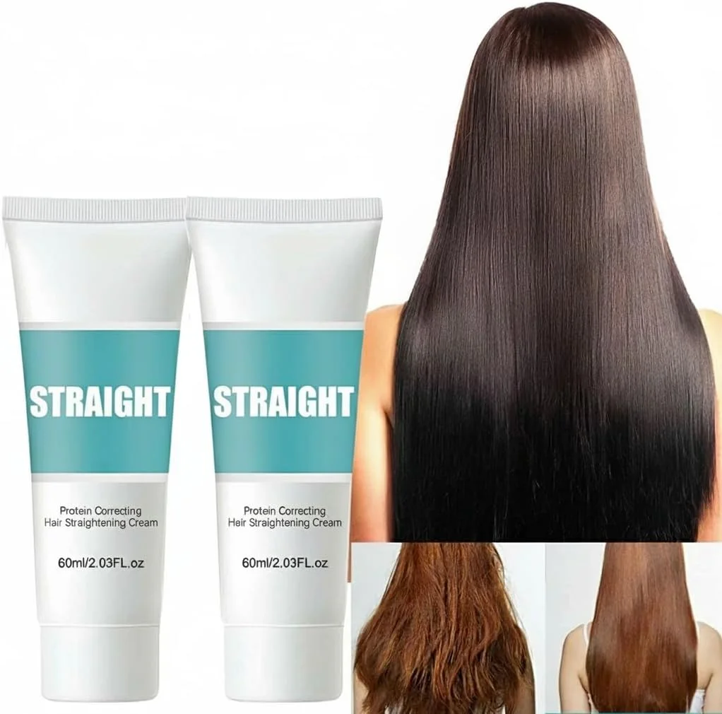 کرم صاف کننده مو حاوی پروتئین SYOSI، کرم صاف کننده مو ابریشمی و براق، مغذی، صاف کننده سریع، حاوی کلاژن، مناسب برای انواع مو کرم صاف کننده مو حاوی پروتئین SYOSI، کرم صاف کننده مو ابریشمی و براق، مغذی، صاف کننده سریع، حاوی کلاژن، مناسب برای انواع مو