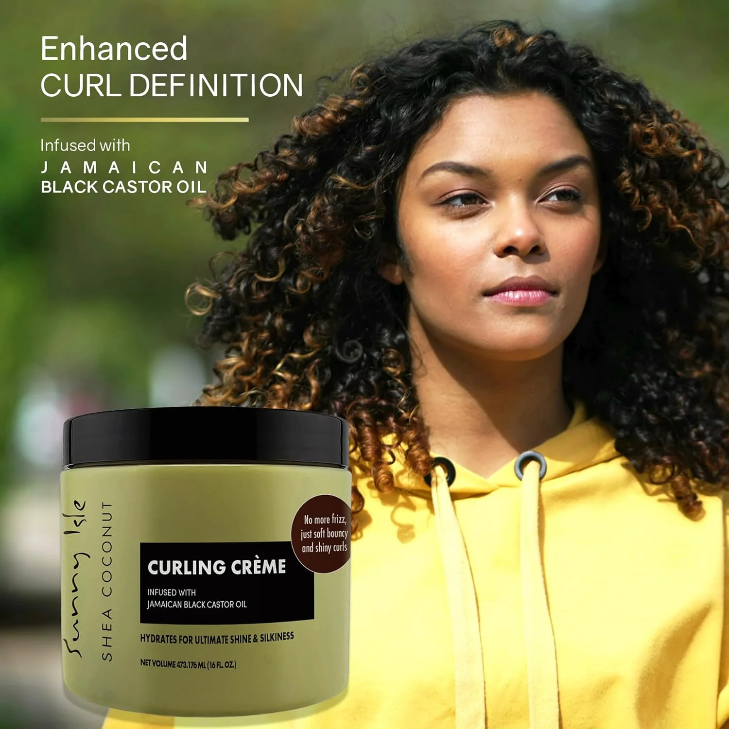 کرم فر کننده مو حاوی شی باتر و نارگیل سانی آیل، ۴۷۳ میلی لیتر کرم فر کننده مو حاوی شی باتر و نارگیل سانی آیل، ۴۷۳ میلی لیتر