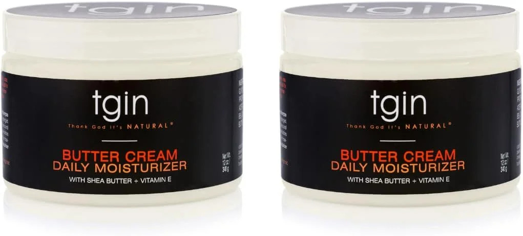 کرم مرطوب کننده روزانه مو تی جی آی ان با کره، مناسب موهای خشک و مجعد، انواع موهای 3c و 4c، حالت دهنده، 340 گرم، بسته 2 عددی کرم مرطوب کننده روزانه مو تی جی آی ان با کره، مناسب موهای خشک و مجعد، انواع موهای 3c و 4c، حالت دهنده، 340 گرم، بسته 2 عددی