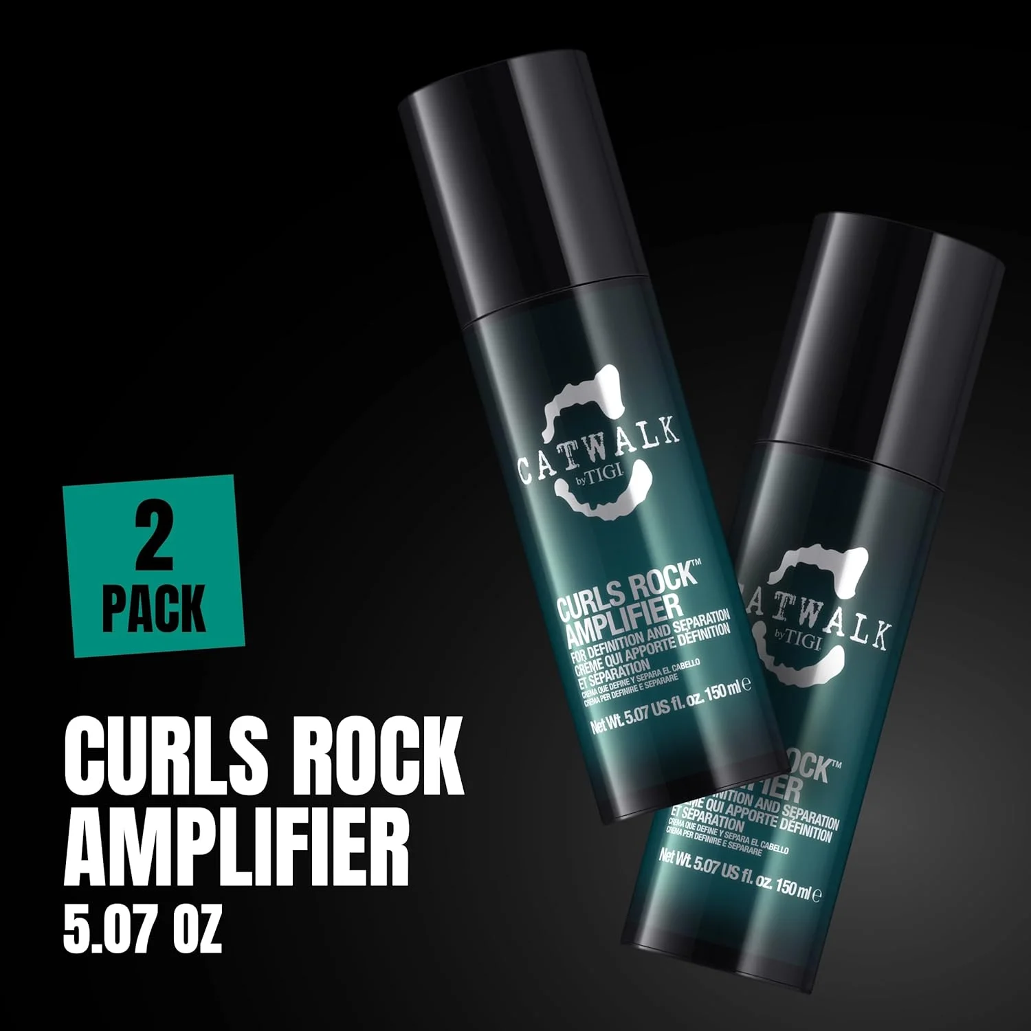 کرم موی فر TIGI Curls Rock Amplifier - کرم موی فر ممتاز - برای حفظ حالت فر و محافظت در برابر وز - برای موهای موج دار و فر - استفاده روی موهای خیس و خشک کردن در هوا - 150 میلی لیتر، بسته 2 عددی کرم موی فر TIGI Curls Rock Amplifier - کرم موی فر ممتاز - برای حفظ حالت فر و محافظت در برابر وز - برای موهای موج دار و فر - استفاده روی موهای خیس و خشک کردن در هوا - 150 میلی لیتر، بسته 2 عددی