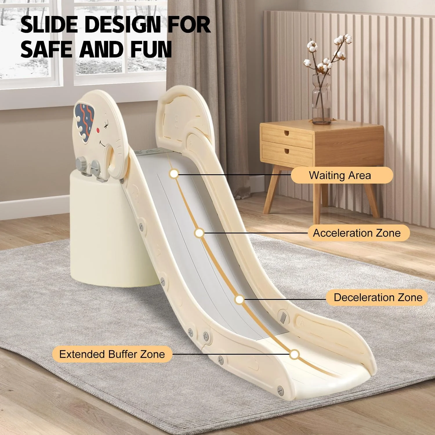 سرسره مبلی سرپوشیده Masroo برای کودکان 1 تا 3 سال، مجموعه بازی سرسره کودک، سرسره کودک برای پله مبل تختخواب سرسره مبلی سرپوشیده Masroo برای کودکان 1 تا 3 سال، مجموعه بازی سرسره کودک، سرسره کودک برای پله مبل تختخواب