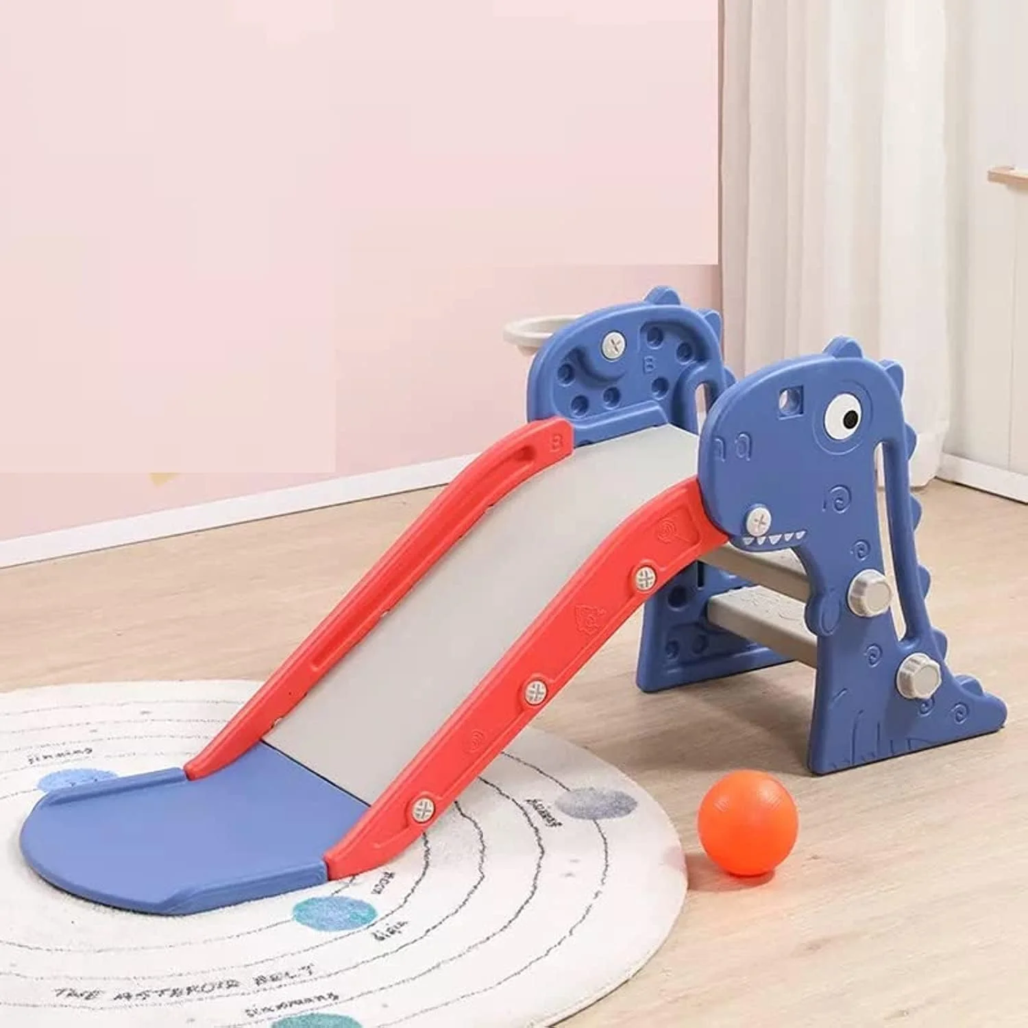 سرسره کودک نئو کلاسیک - اسباب بازی کودکانه طرح دایناسور آبی سرسره کودک نئو کلاسیک - اسباب بازی کودکانه طرح دایناسور آبی