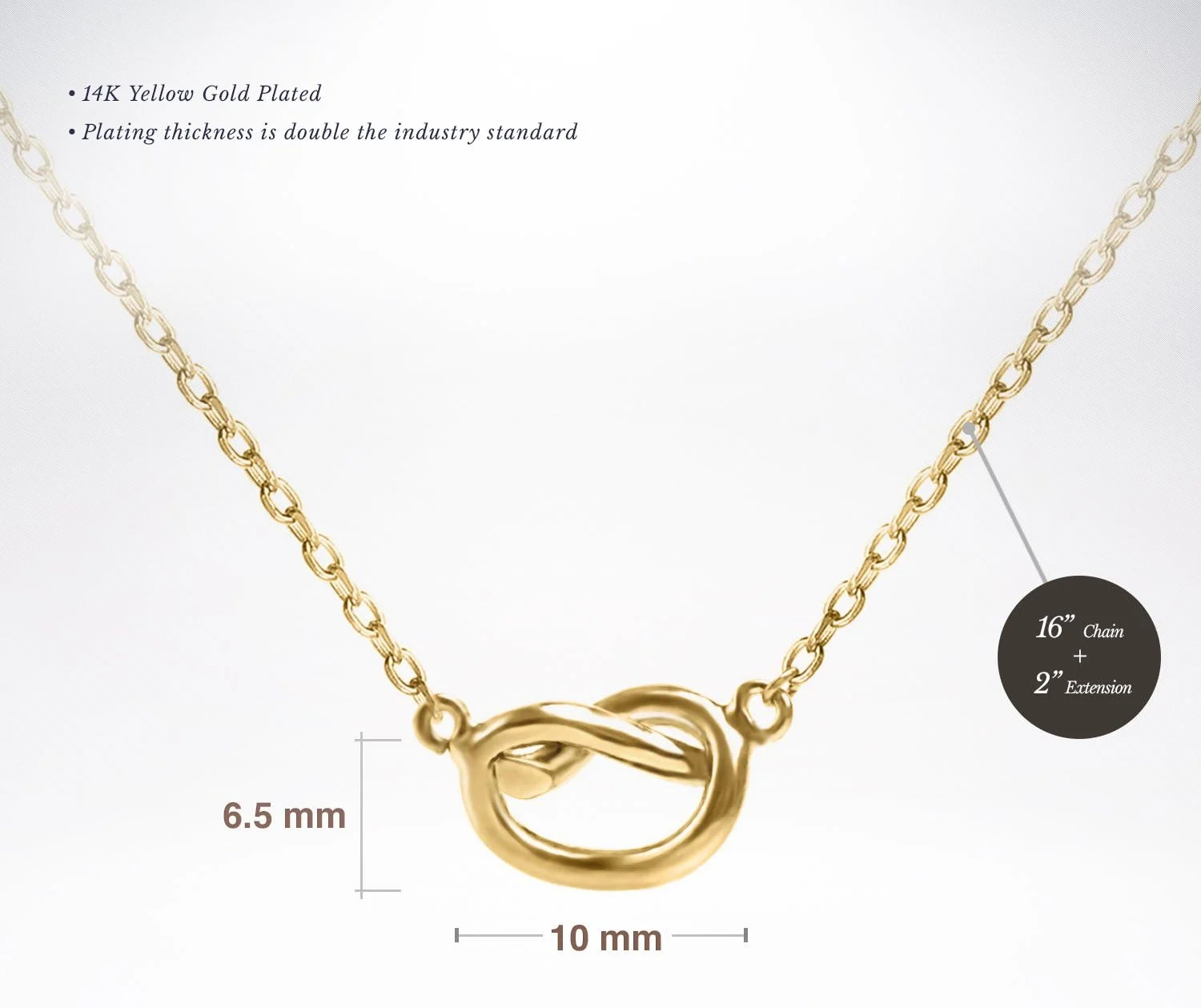 گردنبند آویز ظریف زنانه با روکش طلای 14 عیار پاوی | آویز نقطه، فیل، پروانه، آناناس، قفل، گره | گردنبند زنجیره ای لایه ای