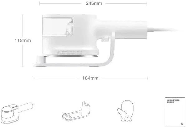 بخارگر دستی شیائومی مدل EU بخارگر دستی شیائومی مدل EU