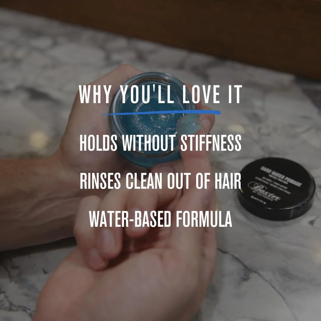 پماد موی مردانه Baxter of California مناسب موهای ضخیم | براق کننده | حالت دهنده قوی | 60 میلی لیتر