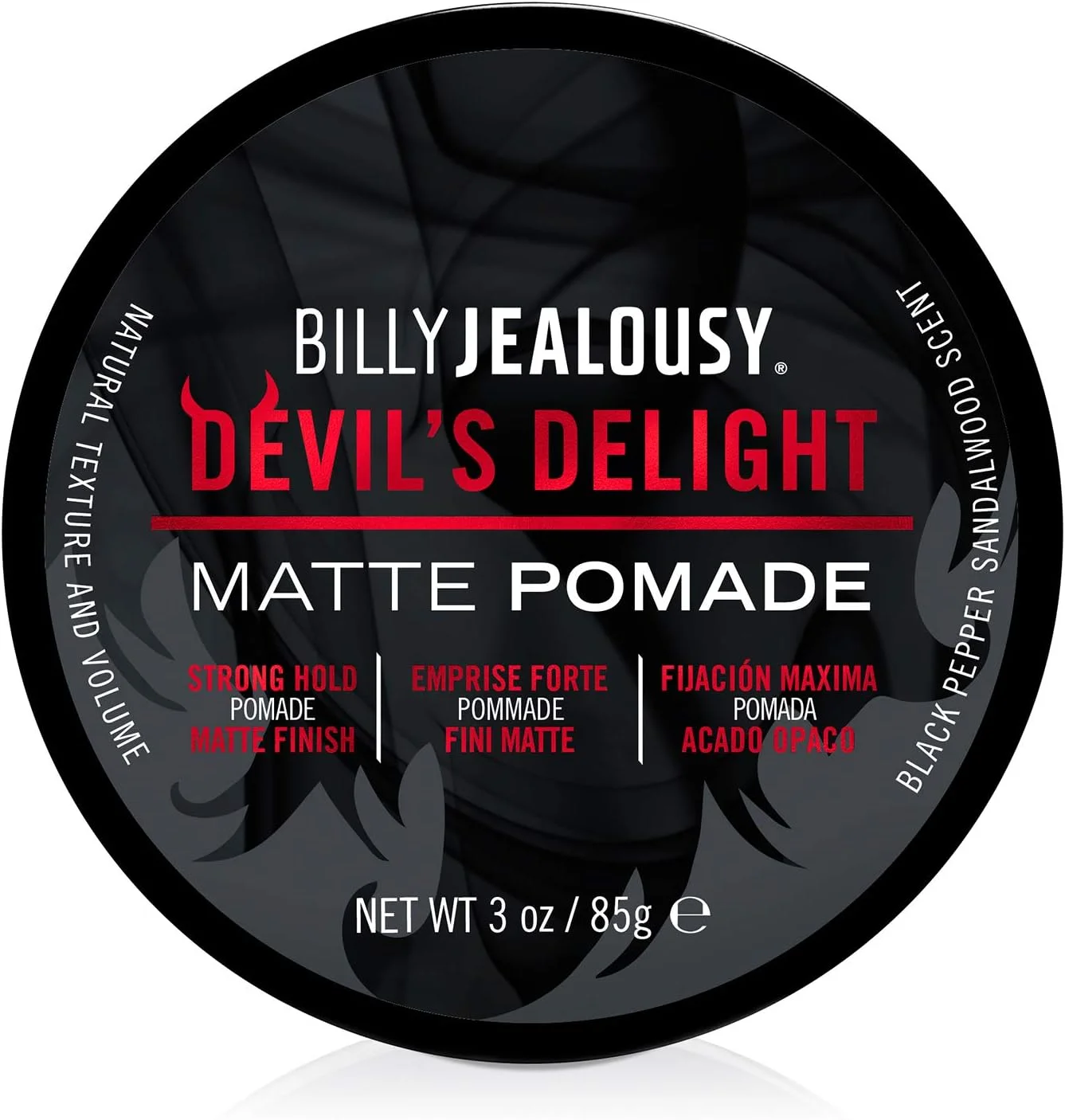 پماد موی مات حالت دهنده قوی بیلی جلاسی با رایحه چوب صندل، 85 گرم