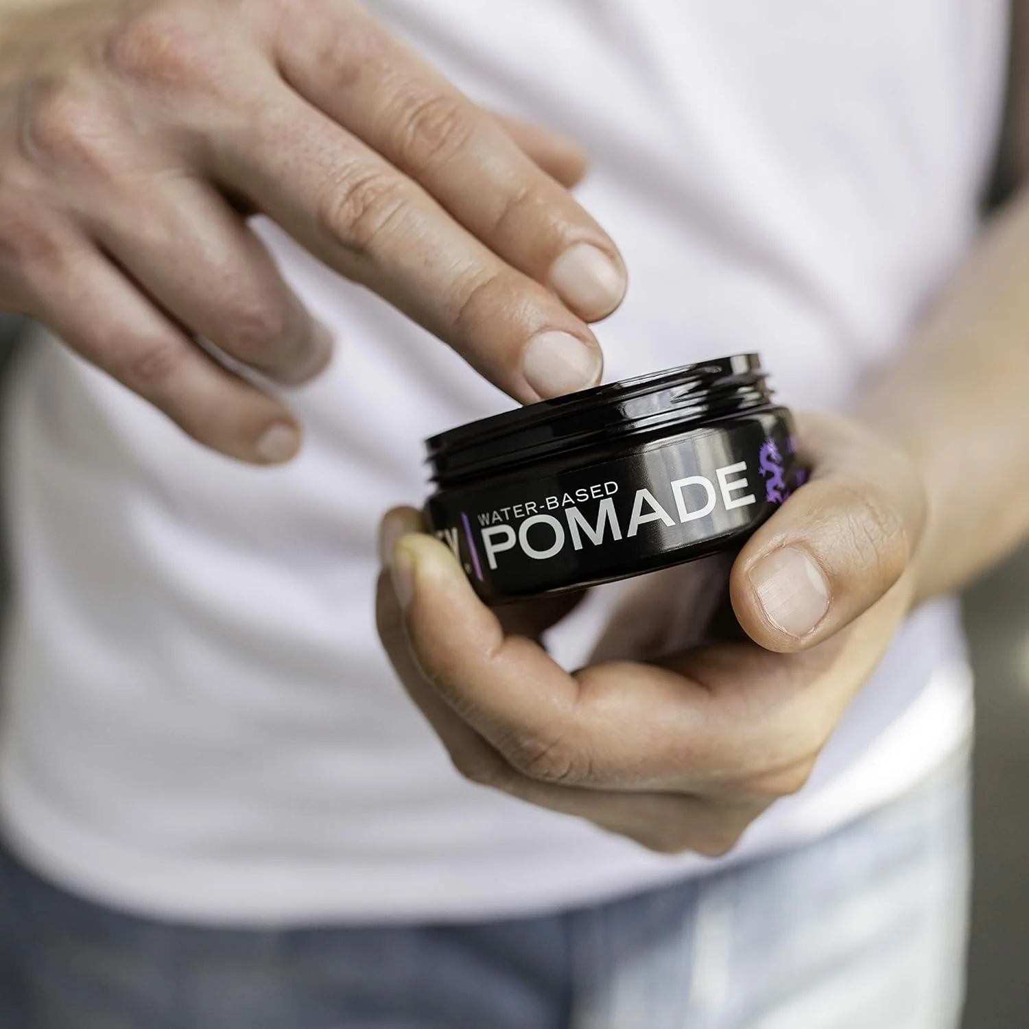 پماد موی مردانه بیلی جلیسی لوناتیک فرینج بر پایه آب - 85 گرم