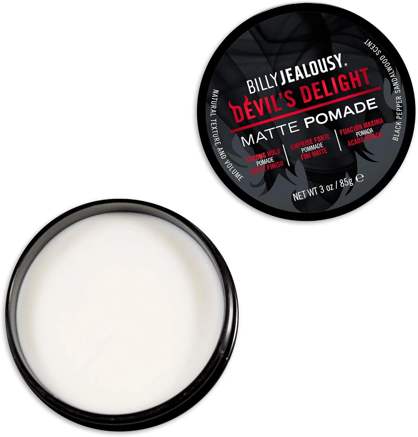 پماد موی مات حالت دهنده قوی بیلی جلاسی با رایحه چوب صندل، 85 گرم