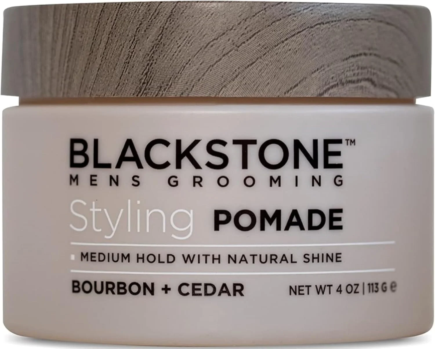 پماد حالت دهنده مو مردانه بلک استون، بوربن + سدر (113 گرم)