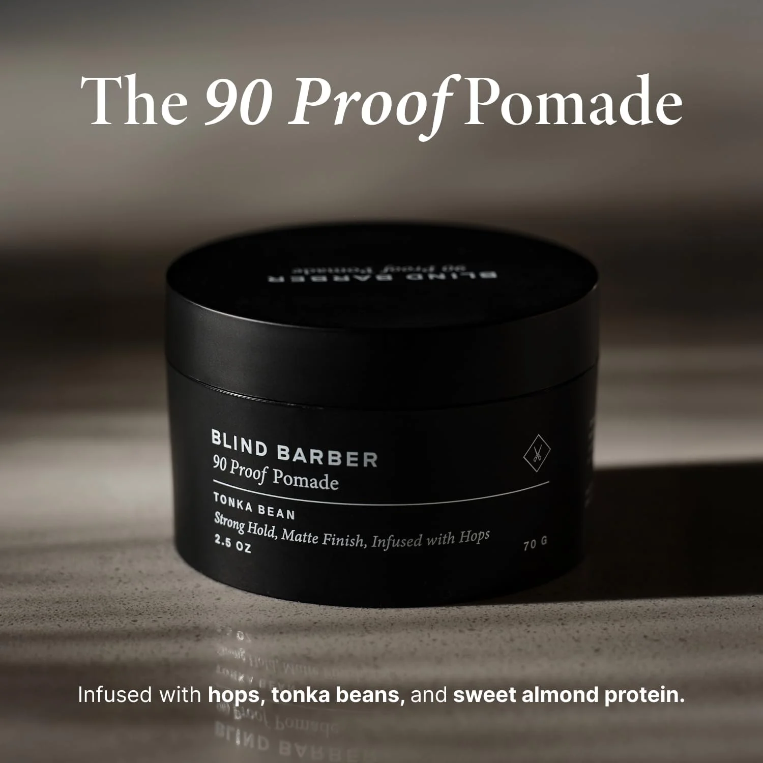 پماد حالت دهنده موی سر قوی Blind Barber 90 Proof با پرداخت مات (70 گرم), BB158 پماد حالت دهنده موی سر قوی Blind Barber 90 Proof با پرداخت مات (70 گرم), BB158