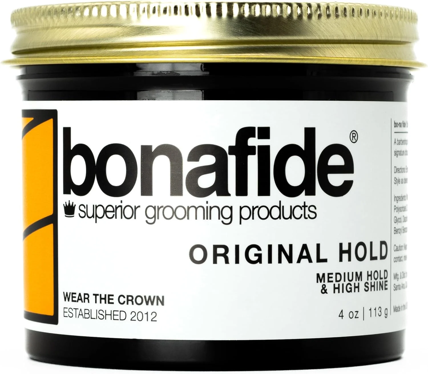 پماد حالت دهنده مو بونافید، قدرت نگهداری عالی، 130 میلی لیتر