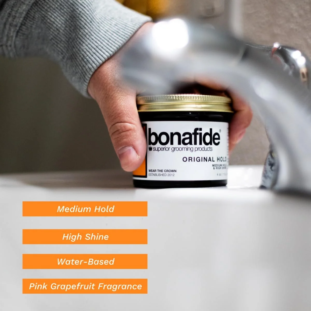 پماد حالت دهنده مو بونافید، قدرت نگهداری عالی، 130 میلی لیتر