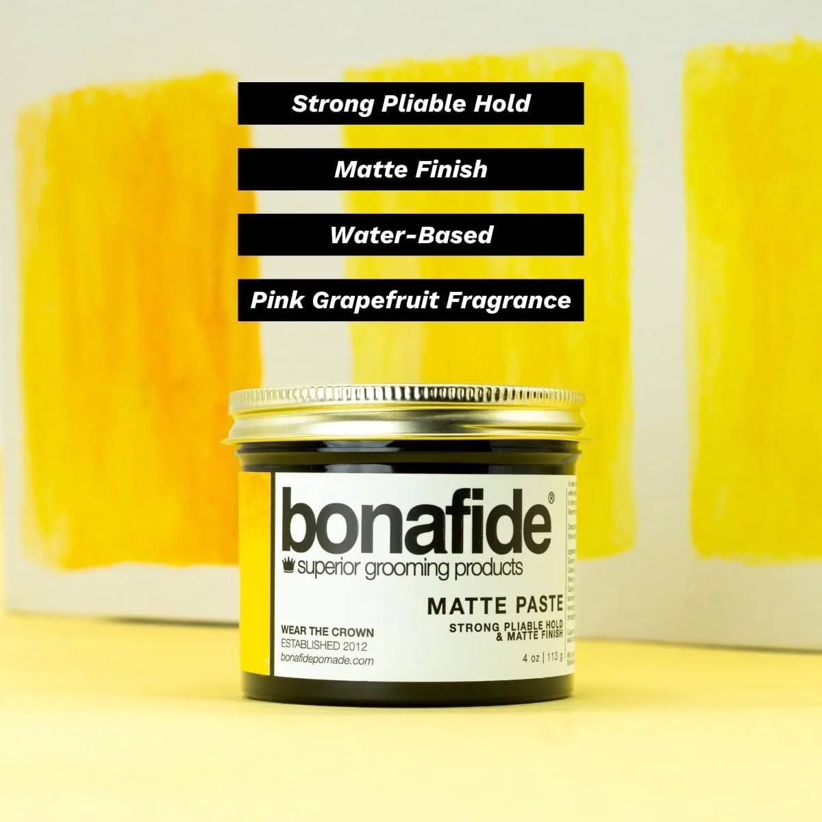 خمیر حالت دهنده مو بونافید، مدل Matte Paste حجم 120 میلی لیتر خمیر حالت دهنده مو بونافید، مدل Matte Paste حجم 120 میلی لیتر