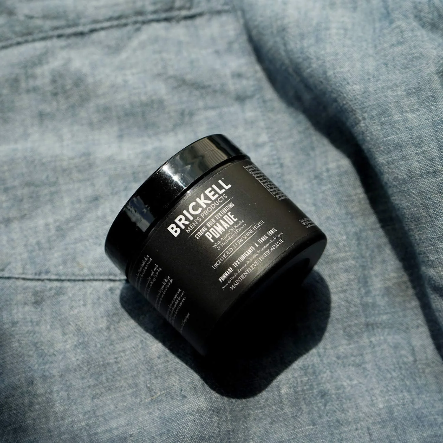 پماد حالت دهنده موی قوی مردانه بریکل، طبیعی و ارگانیک، پماد فیبری انعطاف پذیر، 2 اونس، معطر