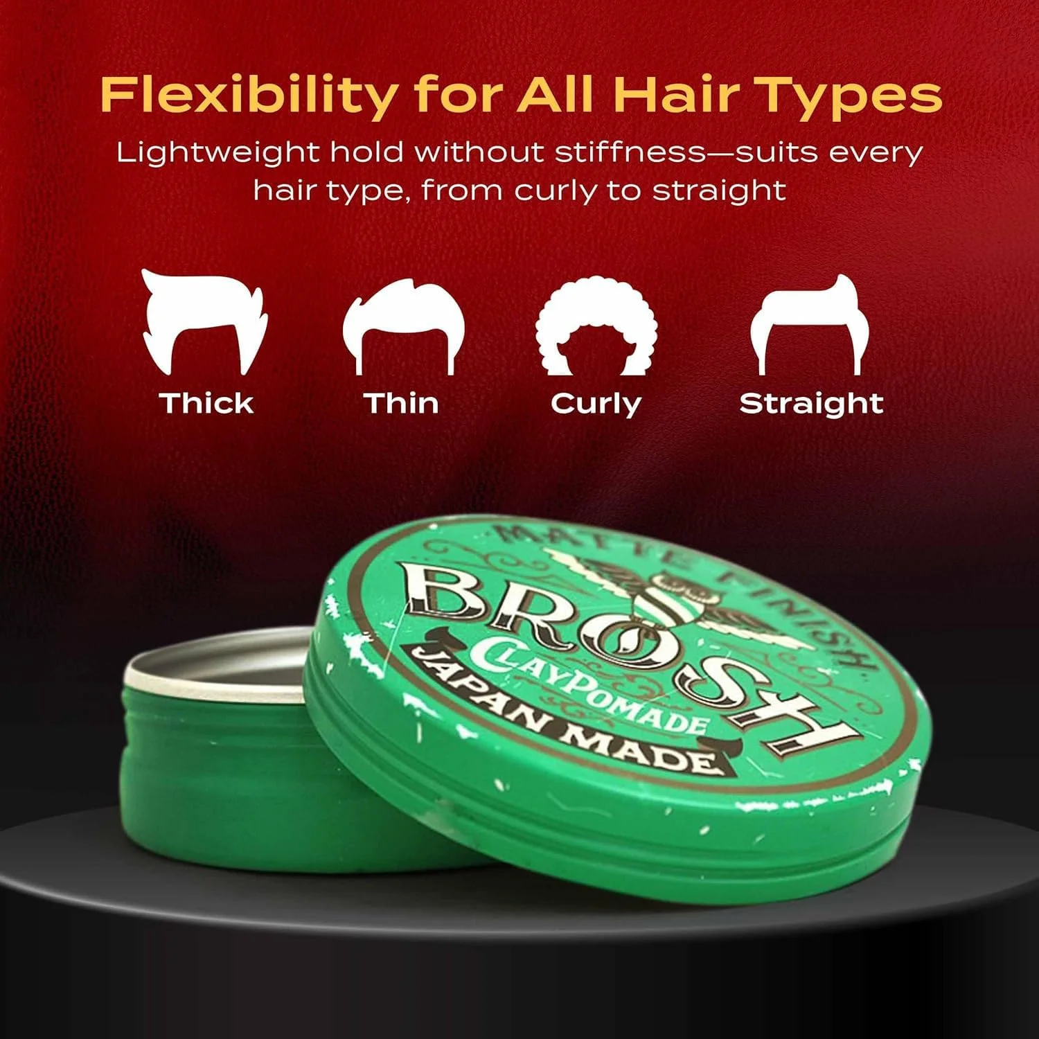 پماد موی رسی مات Brosh، ۱۲۰ گرم