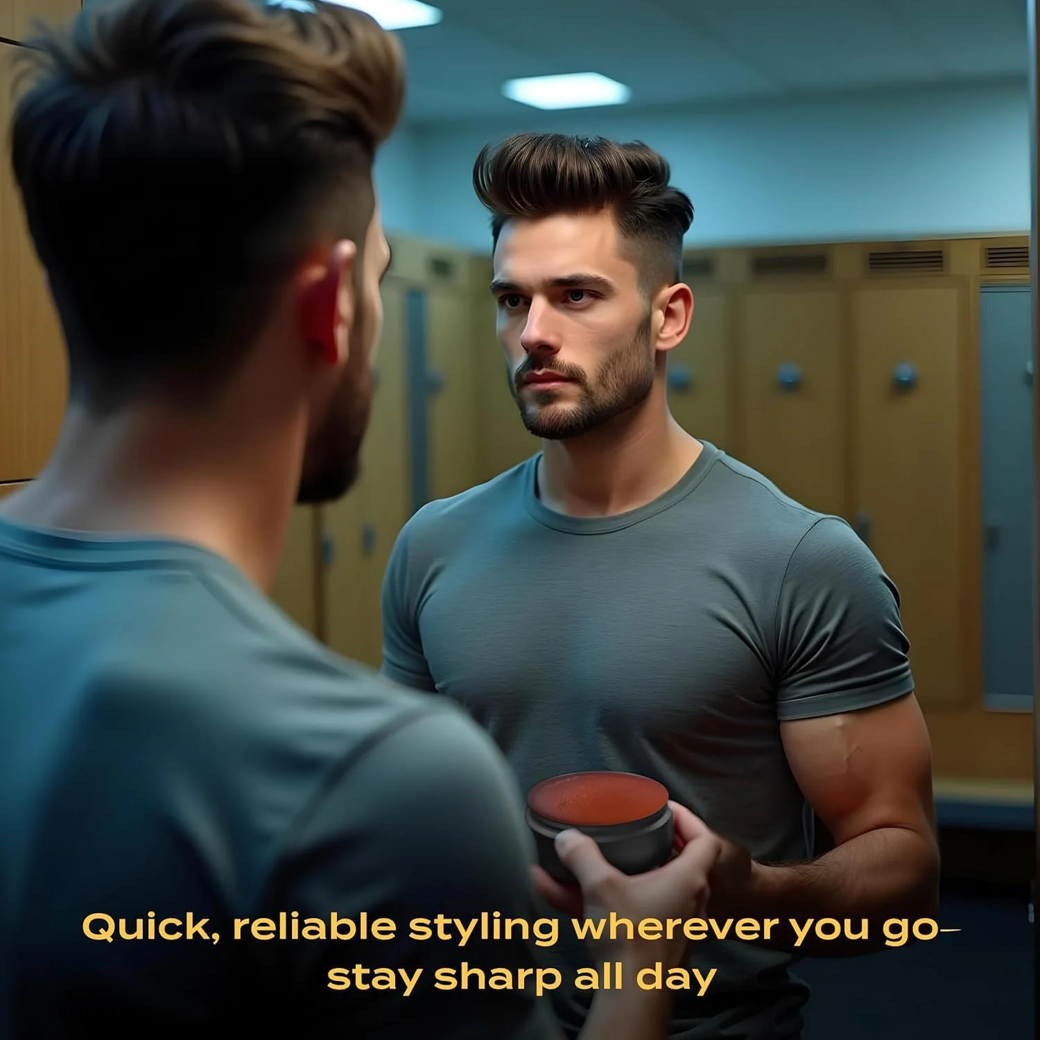 بروش پماد موی سر سخت خاور دور - حالت دهنده موی سر بر پایه آب با نگهداری بسیار قوی و پوشش نیمه براق - پماد حالت دهنده مقاوم در برابر رطوبت برای آقایان - 113 گرم