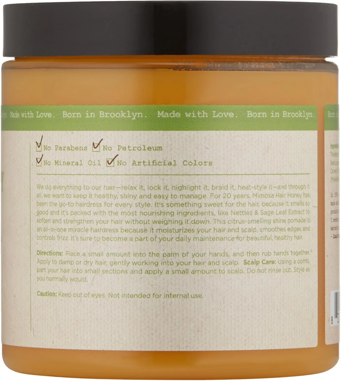 پماد درخشان کننده مو Carol's Daughter مدل Mimosa Hair Honey، حجم 226 گرم