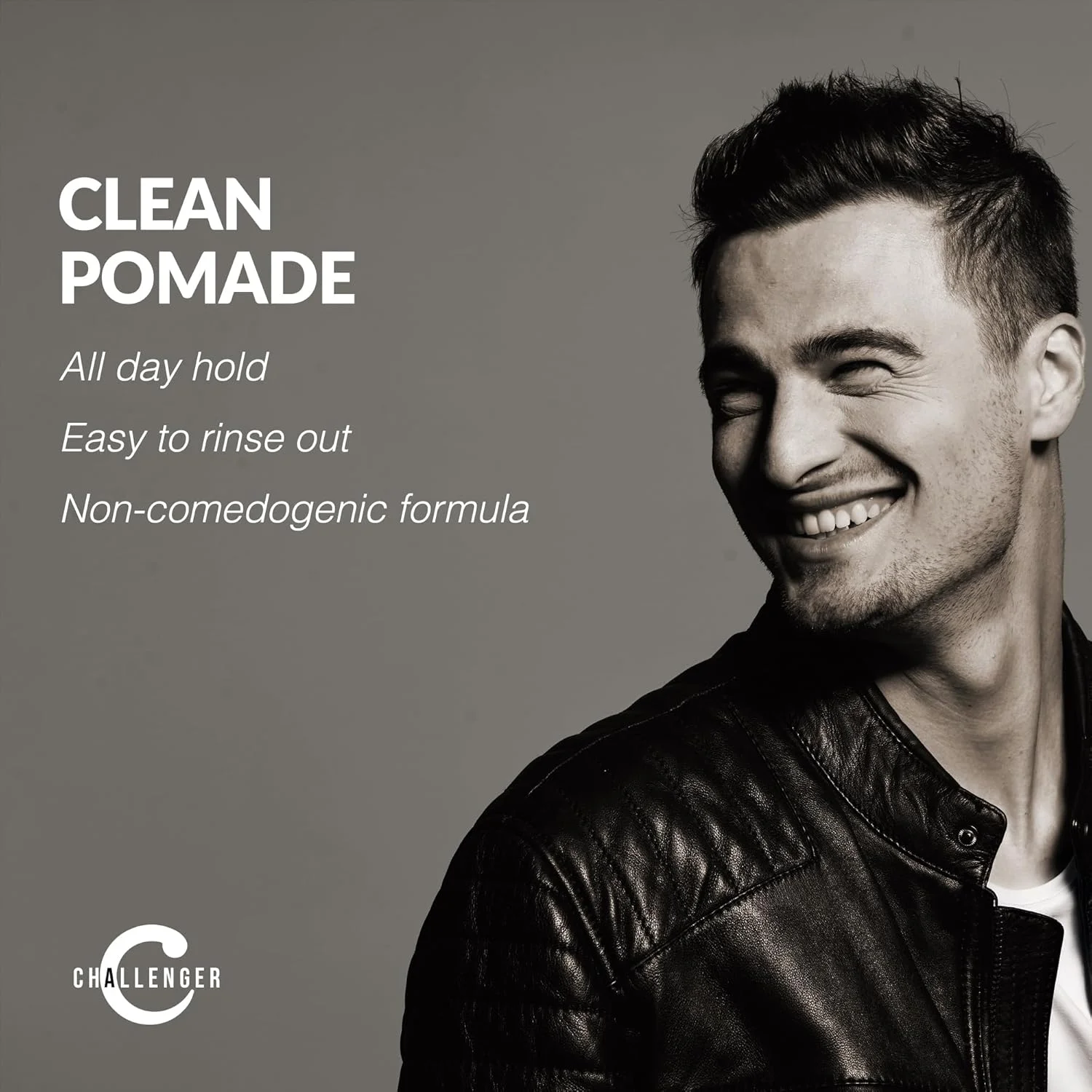 پماد حالت دهنده مو بدون رایحه چلنجر | محصول حالت دهنده غیر کومدون زا | ژل مو بدون عطر | با قدرت نگهدارندگی متوسط و مواد اولیه تمیز | 42 گرم