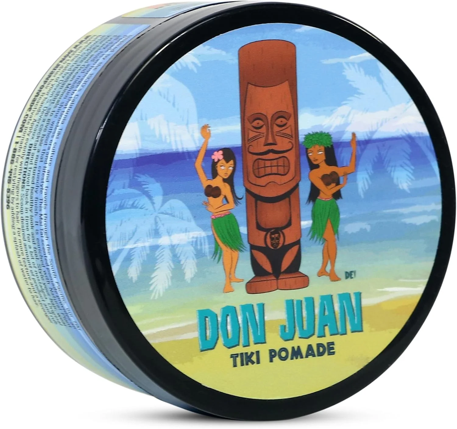 پماد موی Don Juan Tiki | پایه آب | حالت دهی قوی | درخشش متوسط | عصاره های گیاهی طبیعی و مواد معدنی اقیانوسی | رایحه استوایی مای تای، 120 میلی لیتر