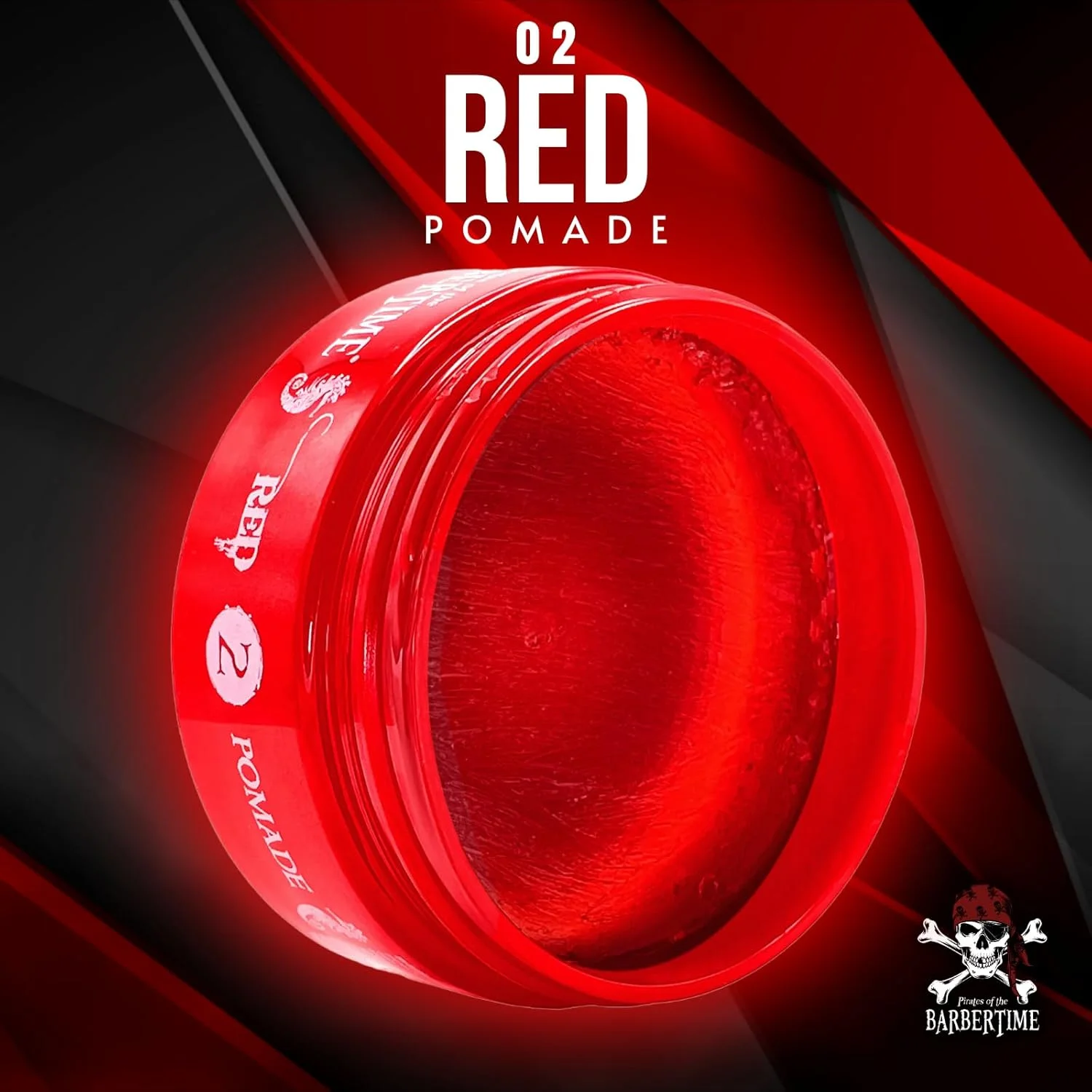 واکس موی حرفه ای قرمز، درخشش زیبا و حالت دهی خوب واکس موی حرفه ای قرمز، درخشش زیبا و حالت دهی خوب