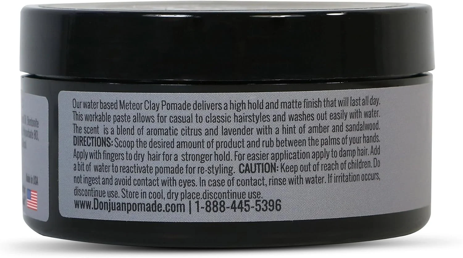 پماد موی رسی Don Juan Meteor | پایه آب | حالت دهی قوی | نمای مات | رایحه مرکبات و اسطوخودوس، 120 گرم پماد موی رسی Don Juan Meteor | پایه آب | حالت دهی قوی | نمای مات | رایحه مرکبات و اسطوخودوس، 120 گرم