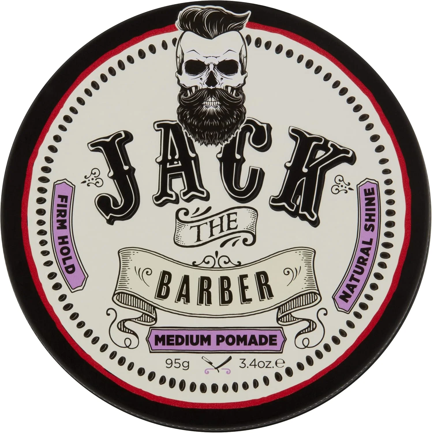 ژل موی حالت دهنده متوسط جک د باربر - 95 گرم ژل موی حالت دهنده متوسط جک د باربر - 95 گرم