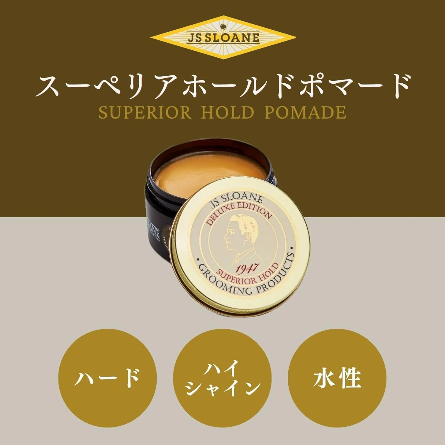 پماد مو JS Sloane با قدرت نگهداری فوق العاده، 120 میلی لیتر پماد مو JS Sloane با قدرت نگهداری فوق العاده، 120 میلی لیتر