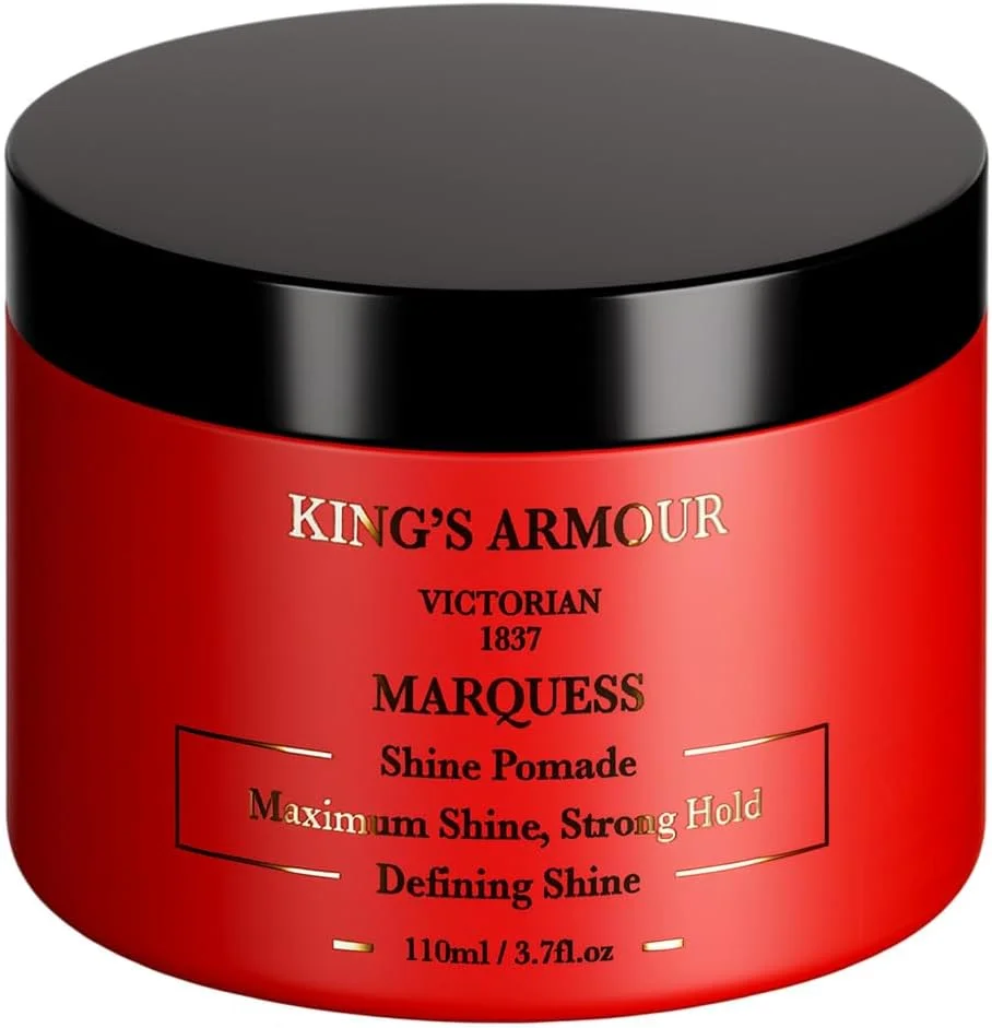 پماد براق کننده مو King's Armour MARQUESS - درخشش حداکثری و نگهداری قوی - 110 میلی لیتر پماد براق کننده مو King's Armour MARQUESS - درخشش حداکثری و نگهداری قوی - 110 میلی لیتر