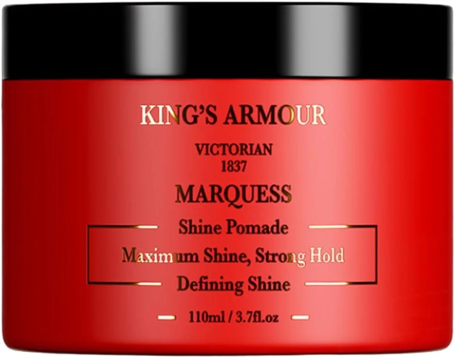 پماد براق کننده مو King's Armour MARQUESS - درخشش حداکثری و نگهداری قوی - 110 میلی لیتر پماد براق کننده مو King's Armour MARQUESS - درخشش حداکثری و نگهداری قوی - 110 میلی لیتر