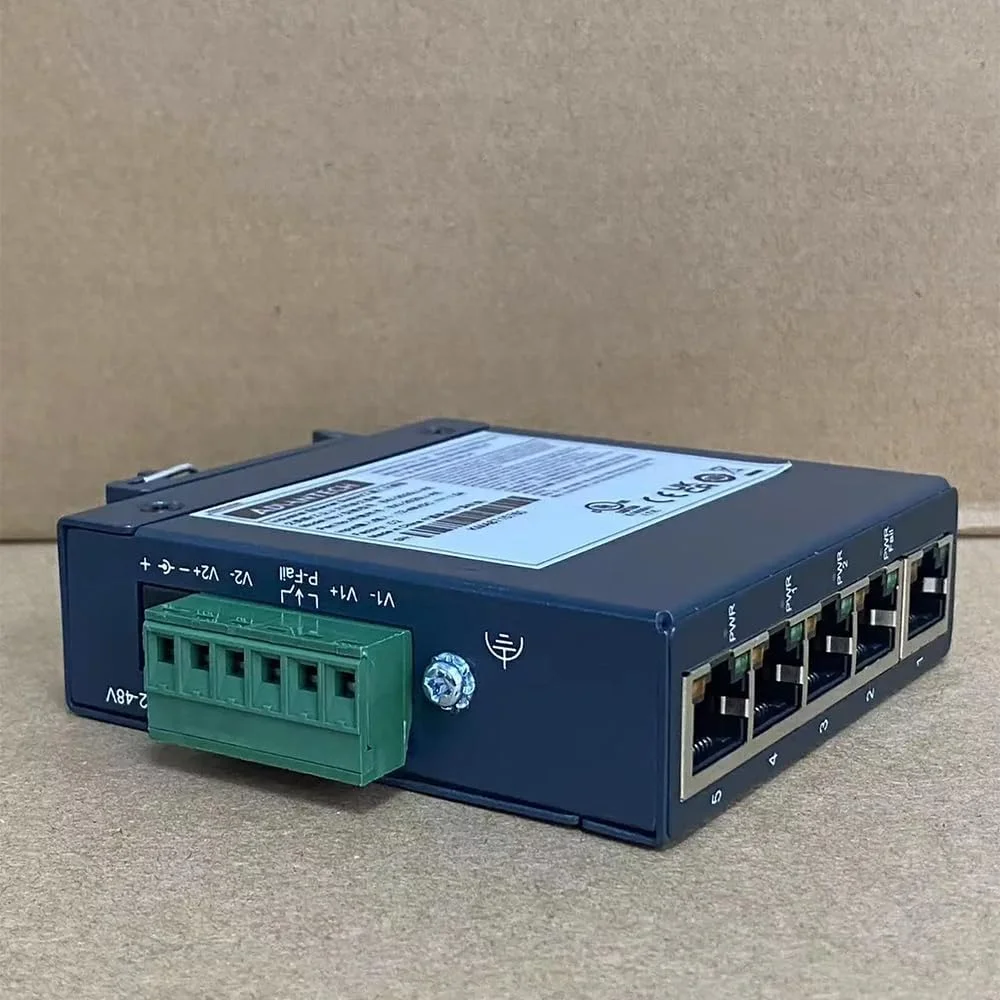 سوئیچ شبکه صنعتی اترنت غیرمدیریتی فشرده 5 پورت 100 گیگابیتی Advantech EKI-2525LI-AE سوئیچ شبکه صنعتی اترنت غیرمدیریتی فشرده 5 پورت 100 گیگابیتی Advantech EKI-2525LI-AE