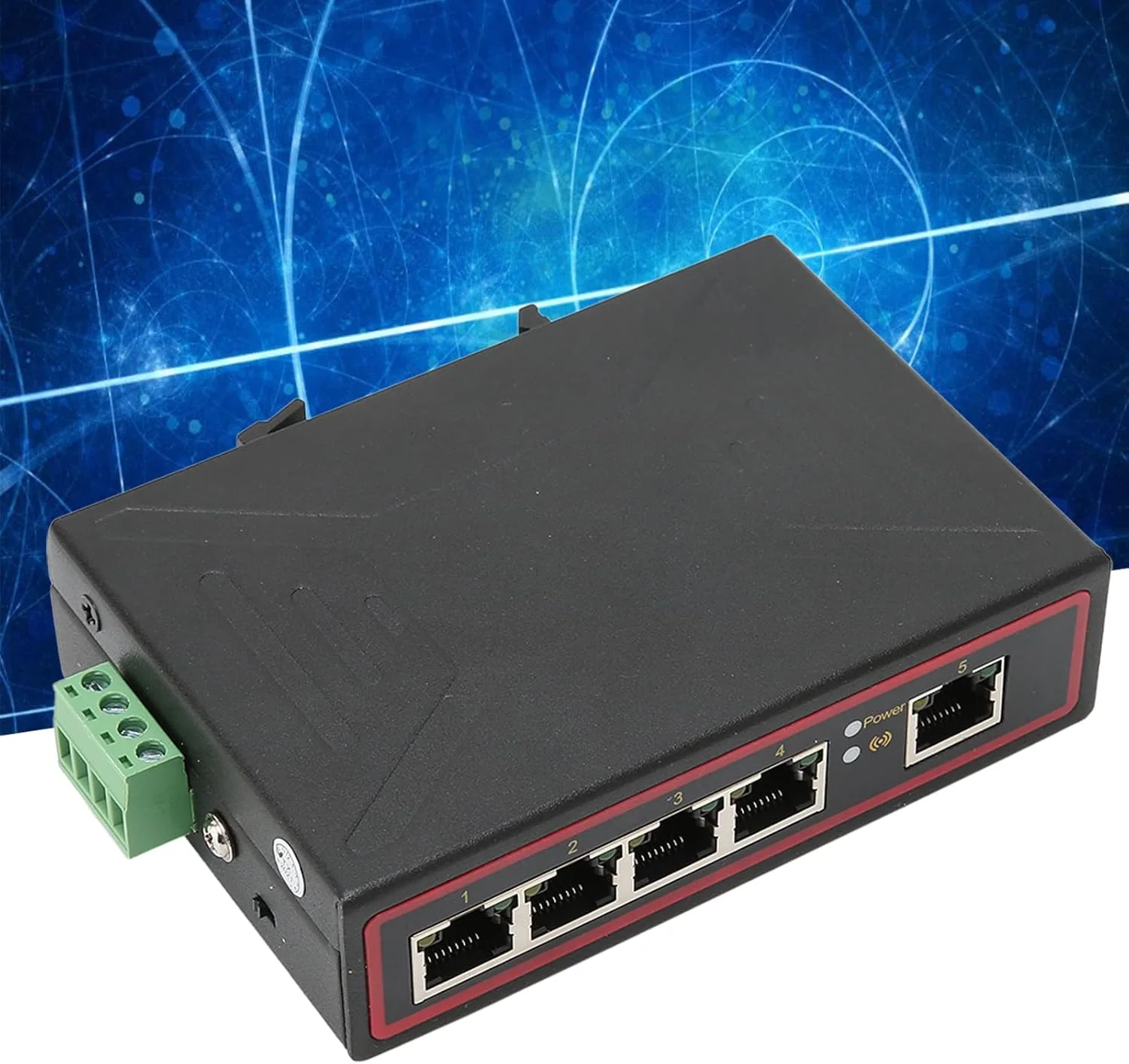 سوئیچ اترنت 5 پورت DIN Rail Bewinner، طراحی صنعتی با نصب DIN Rail، منبع تغذیه افزونه، سوئیچ DIN Rail اترنت سریع، دمای عملکرد -40℃~85℃ سوئیچ اترنت 5 پورت DIN Rail Bewinner، طراحی صنعتی با نصب DIN Rail، منبع تغذیه افزونه، سوئیچ DIN Rail اترنت سریع، دمای عملکرد -40℃~85℃