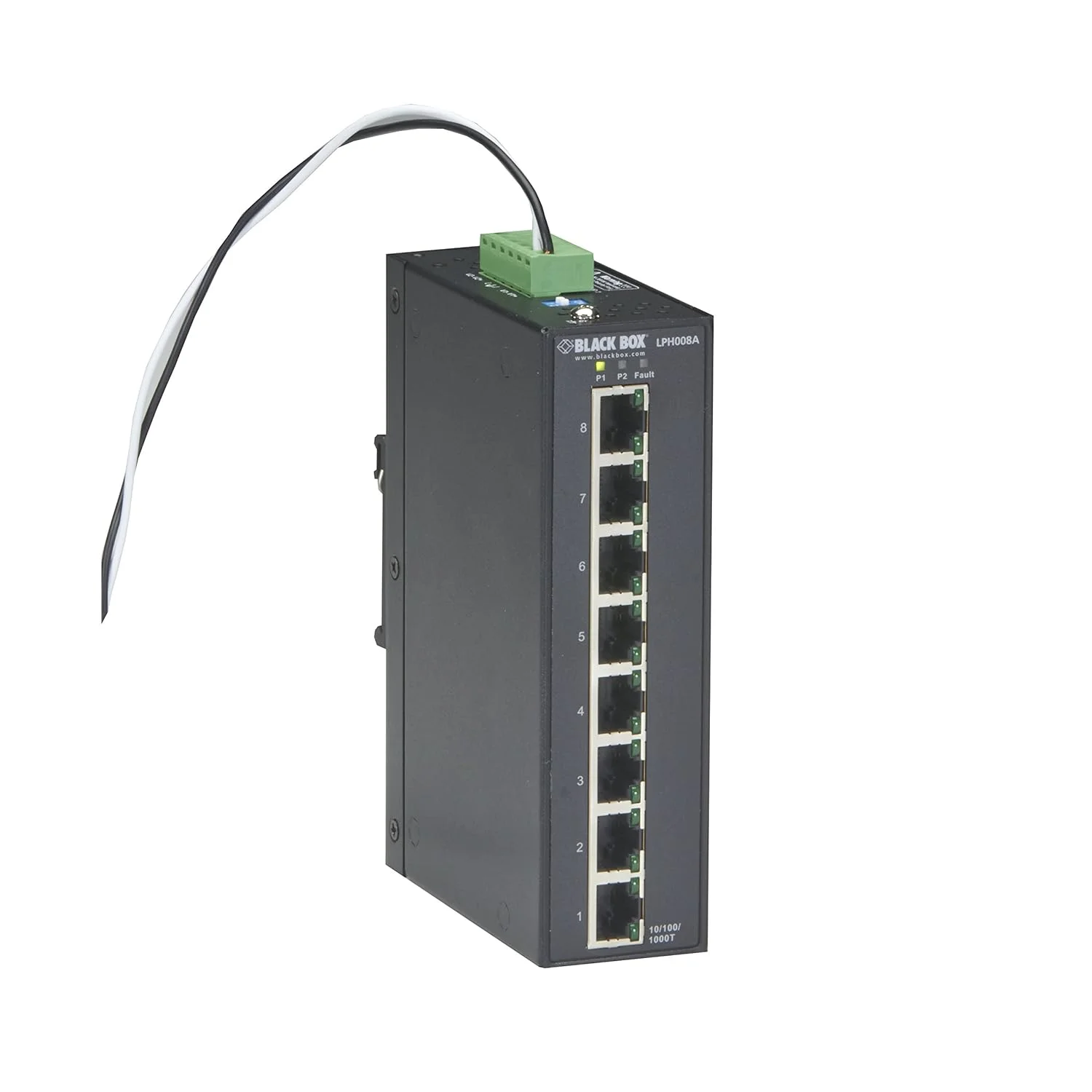 سوییچ 8 پورت صنعتی غیر مدیریتی گیگابیتی PoE+