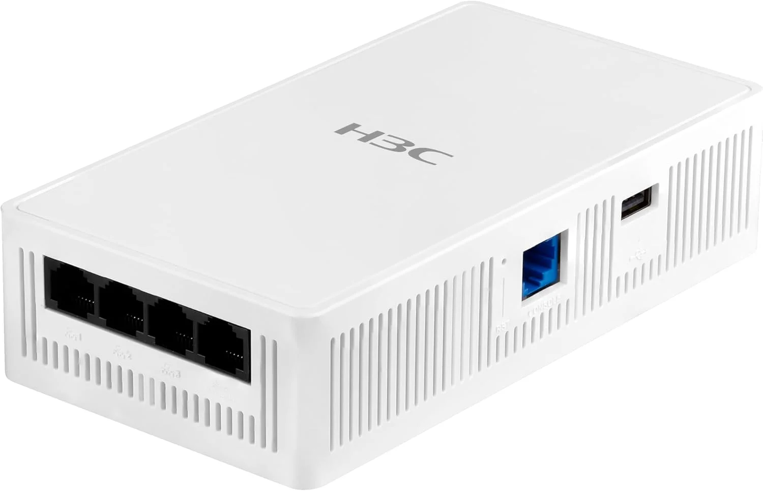 اکسس پوینت دیواری نسل جدید H3C WA6120H با آنتن داخلی، 4 جریان، سرعت 1.7 گیگابیت بر ثانیه، دو رادیو Wi-Fi 6 (802.11ax/ac/n)، سفید