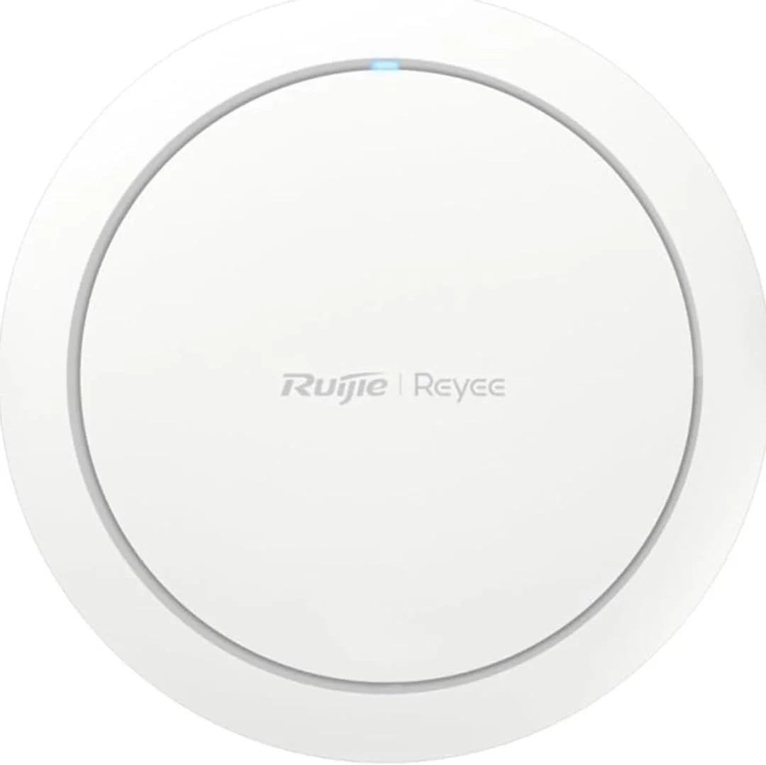 اکسس پوینت سقفی داخلی وای-فای 6 مدل RG-RAP2266 AX3000، حداکثر سرعت 2977 مگابیت بر ثانیه، دو بانده 2.4 گیگاهرتز و 5 گیگاهرتز، فناوری مش، طراحی گرد و شیک، سفید - اتصال پرسرعت برای کسب و کار و خانه