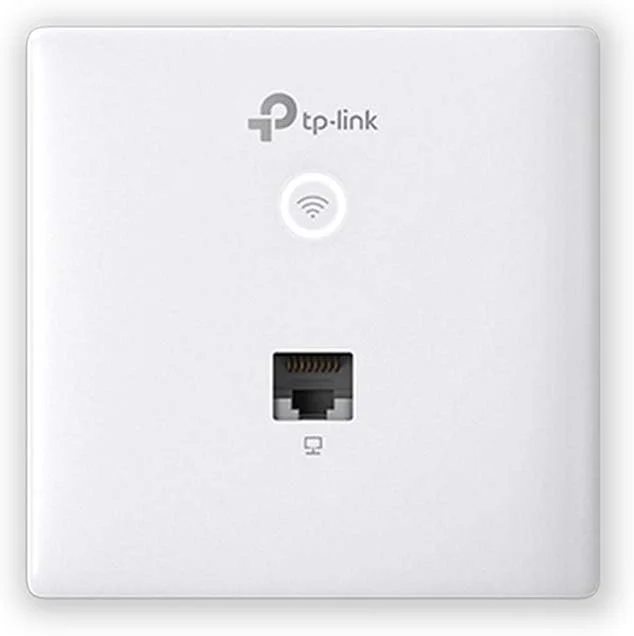 اکسس پوینت دیواری گیگابیتی بی سیم TP-Link Omada AC1200 MU-MIMO دو بانده، 802.3af/802.3at، نصب آسان روی دیوار، نرم افزار رایگان کنترلر EAP (EAP230-Wall)