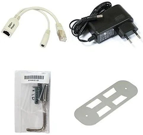 میکروتیک wAP، اکسس پوینت دیواری بیرونی، 64 مگابایت، 1 پورت 10/100، 2.4 گیگاهرتز 11b/g/n، 2x2، OSL4، PoE، OSL4، سفید